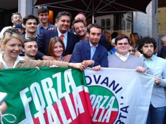 IL neo presidente regionale di Forza Italia con Giovanni Toti