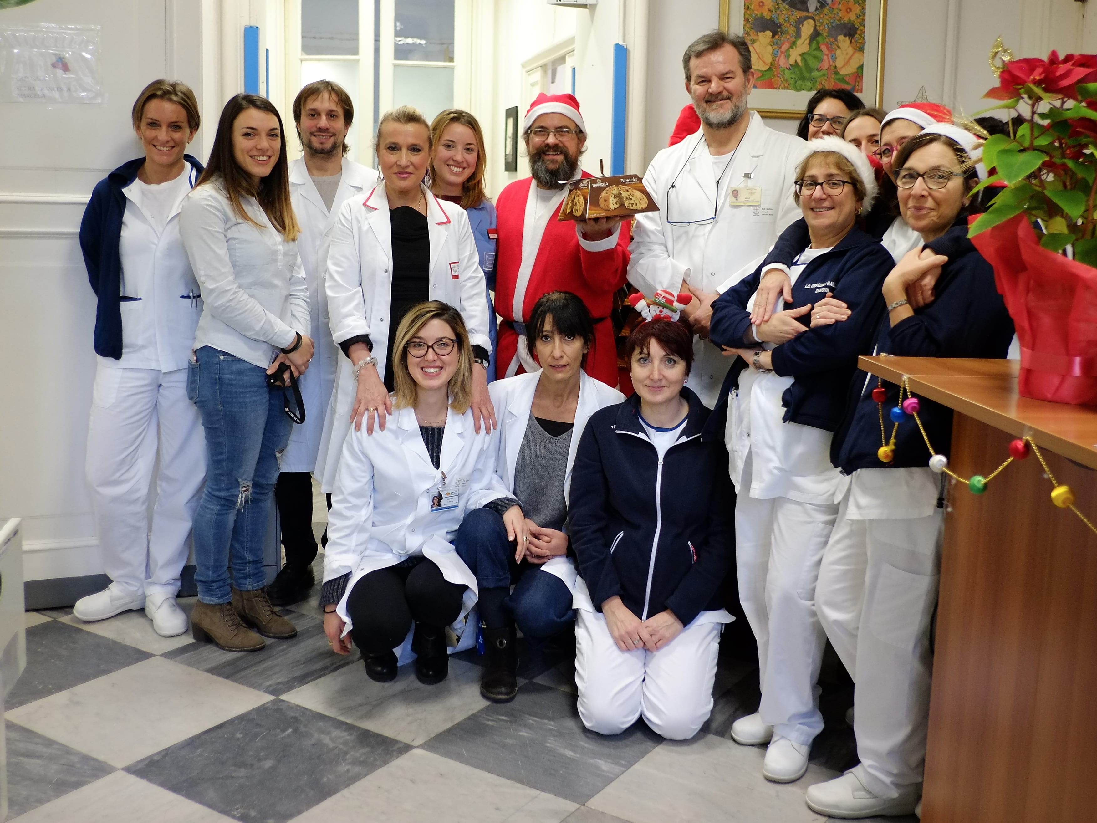 Il reparto di Oncologia del Galliera di Genova