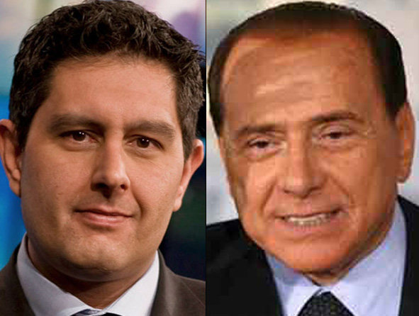 Giovanni Toti e Silvio Berlusconi