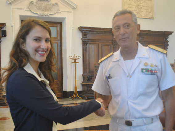 Alice Salvatore con Giovanni Pettorino