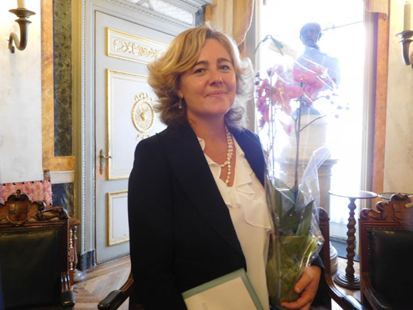 Arianna Viscogliosi, assessore del Comune di Genova
